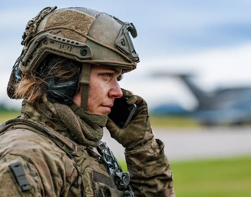 KvantPhone application fields: defense units