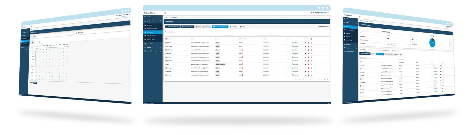 On-site deployed KvantPhone service with no vendor access
